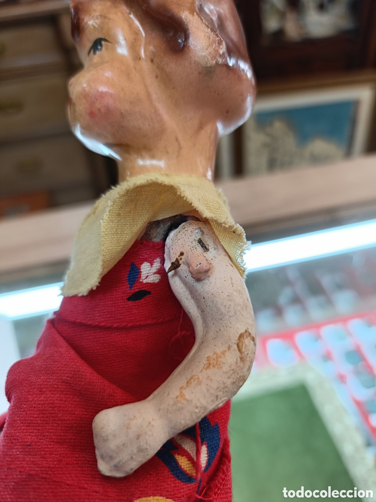 Mu&ntilde;eca espa&ntilde;ola clasica: MU&Ntilde;ECA CARTON PIEDRA 21 CMS. - Foto 8