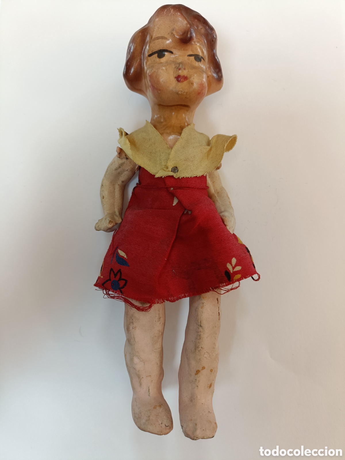 Mu&ntilde;eca espa&ntilde;ola clasica: MU&Ntilde;ECA CARTON PIEDRA 21 CMS. - Foto 1
