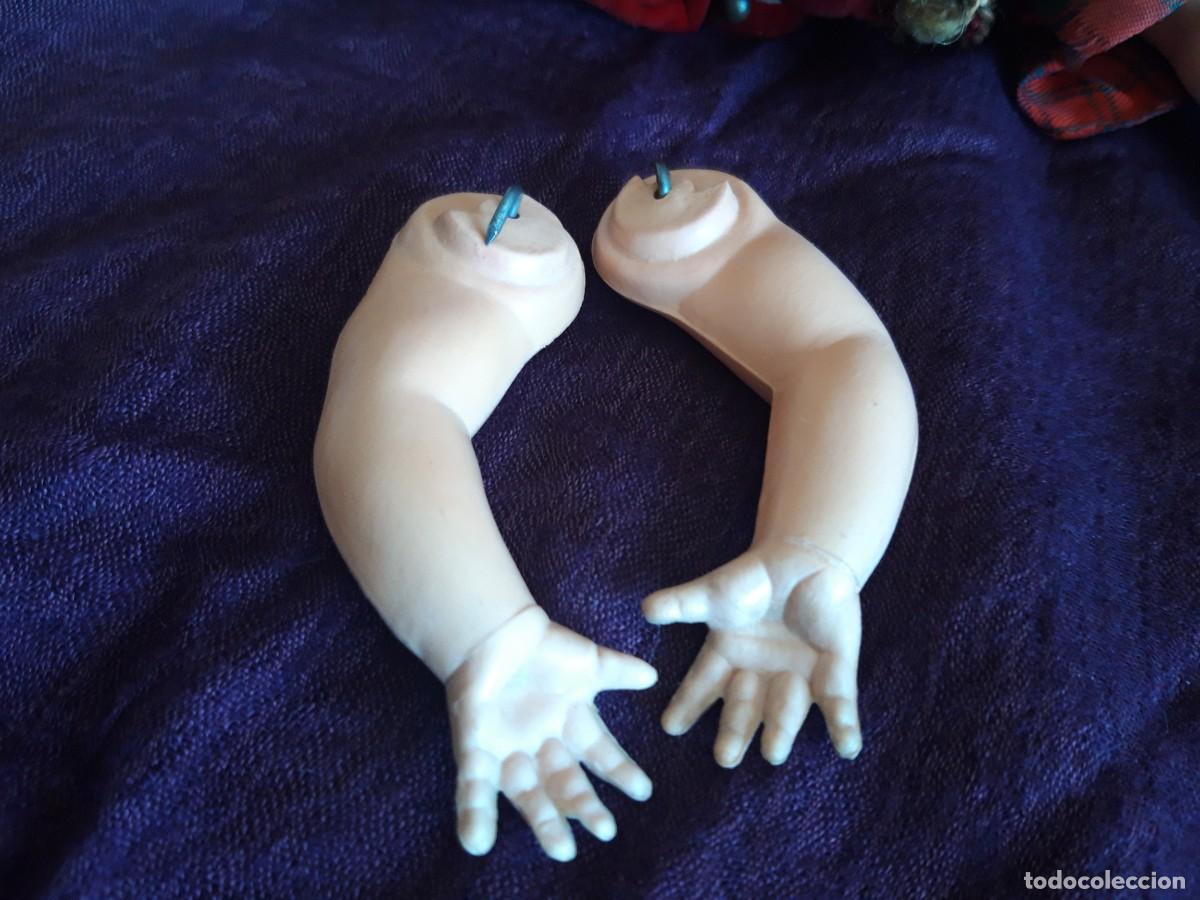Mu&ntilde;eca espa&ntilde;ola clasica: Mu&ntilde;eco de celuloide, para restaurar, con traje de Gales. - Foto 8
