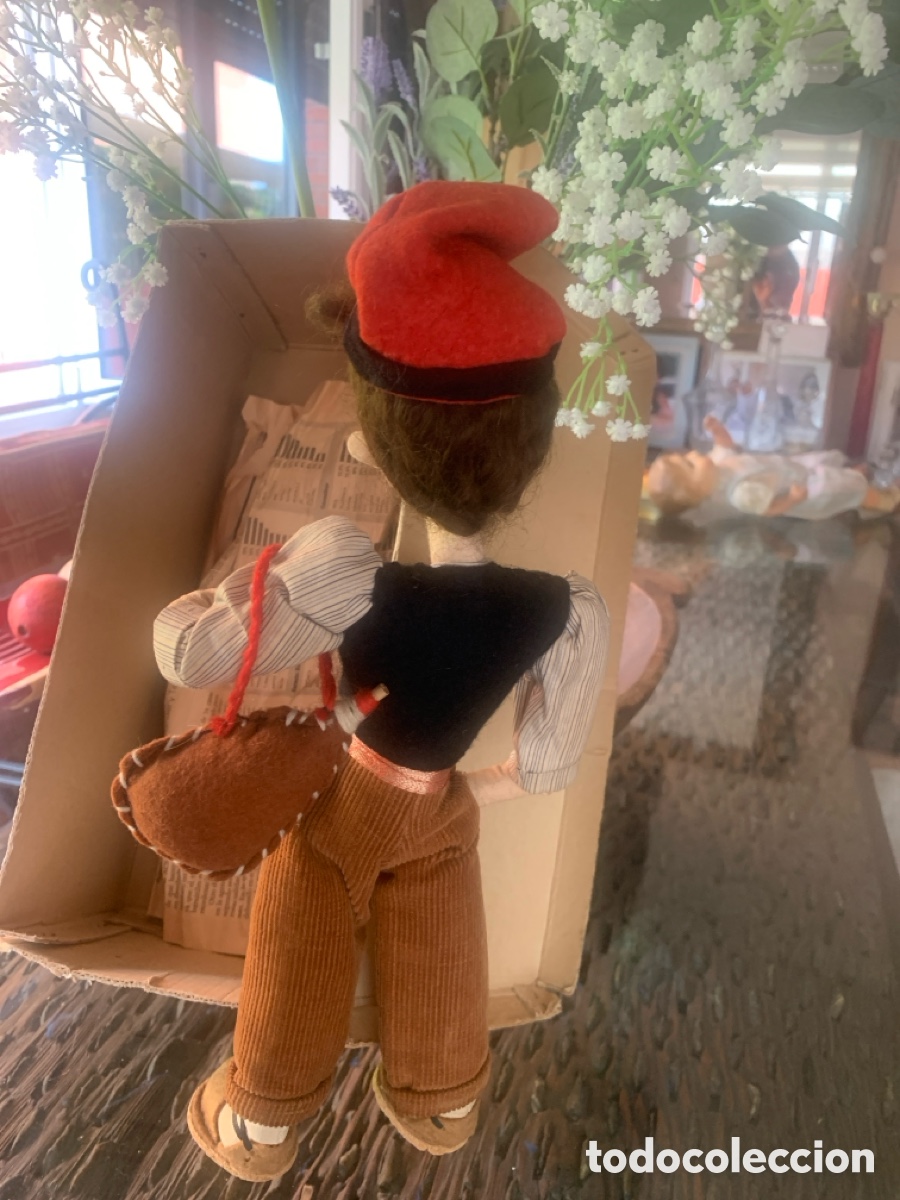 Mu&ntilde;eca espa&ntilde;ola clasica: Antiguo mu&ntilde;eco catal&aacute;n, original - Foto 5