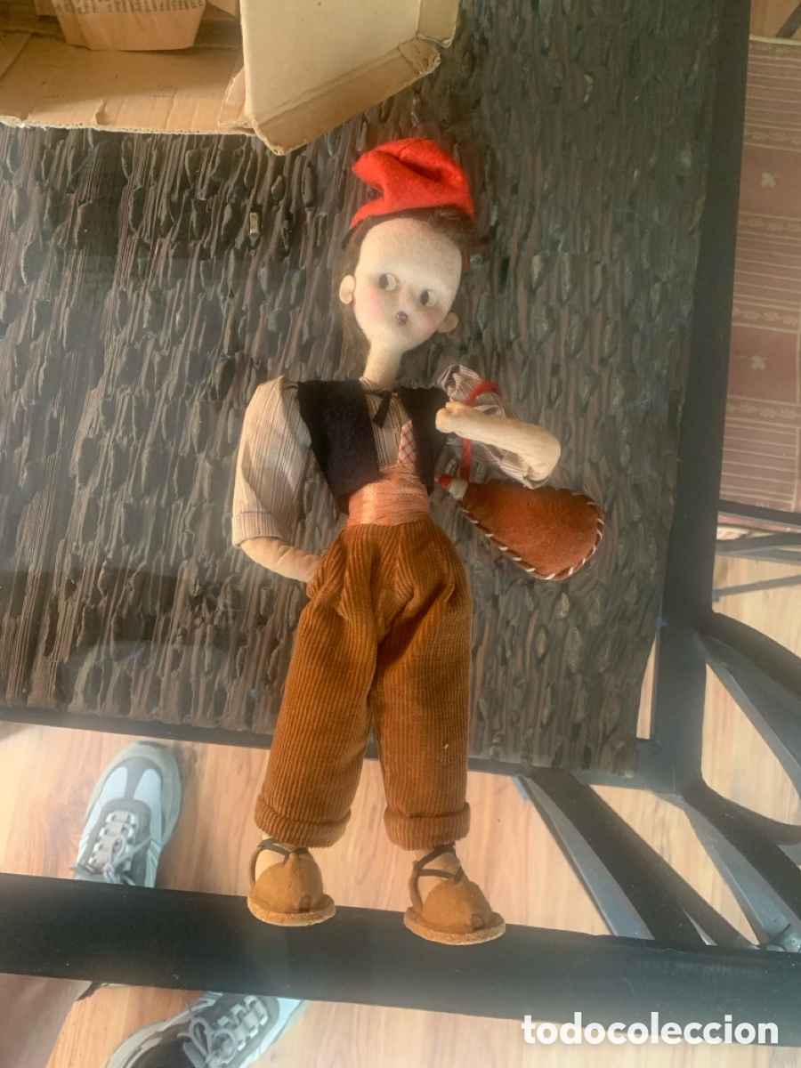 Mu&ntilde;eca espa&ntilde;ola clasica: Antiguo mu&ntilde;eco catal&aacute;n, original - Foto 6