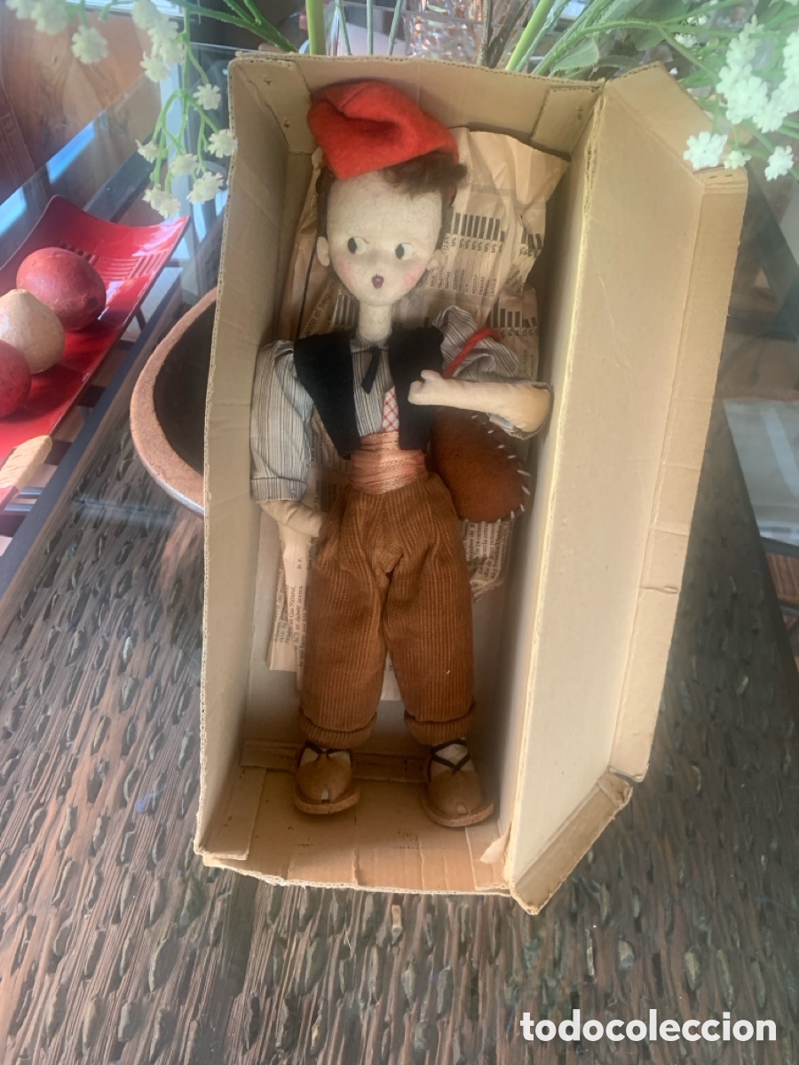 Mu&ntilde;eca espa&ntilde;ola clasica: Antiguo mu&ntilde;eco catal&aacute;n, original - Foto 1