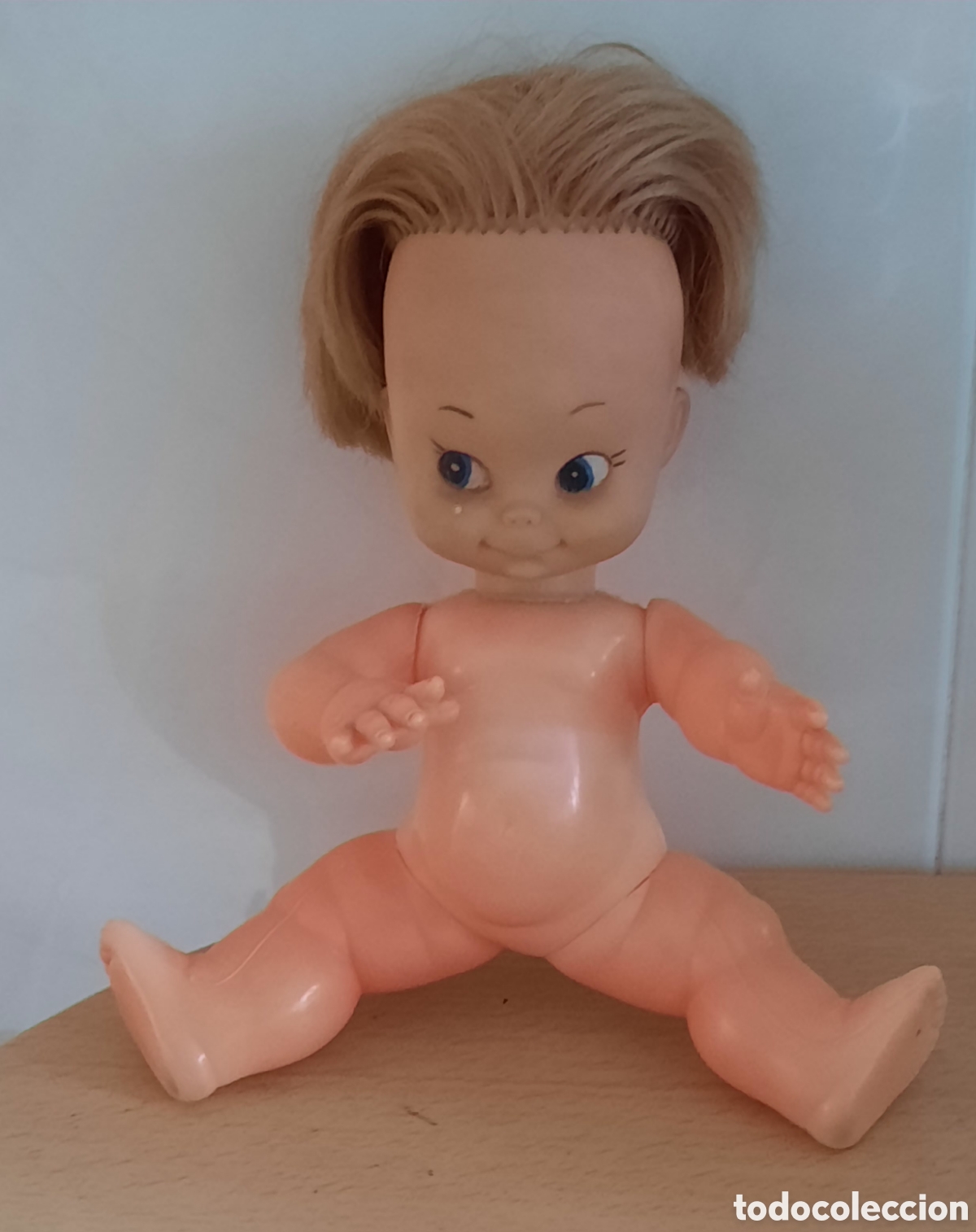 Mu&ntilde;eca espa&ntilde;ola clasica: Mu&ntilde;eca antigua pl&aacute;stico duro - Foto 3