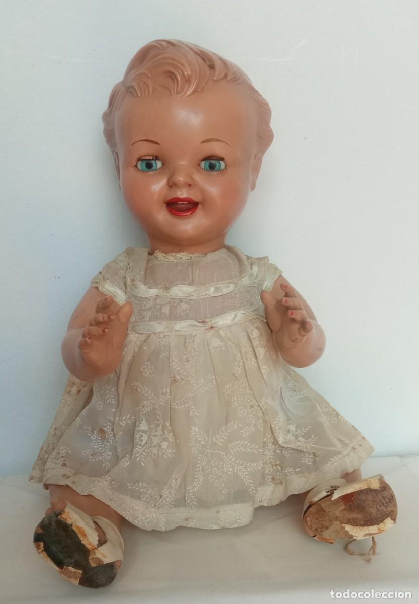 Mu&ntilde;eca espa&ntilde;ola clasica: MU&Ntilde;ECO BEB&Eacute; CELULOIDE -A&Ntilde;OS 40 - Foto 1