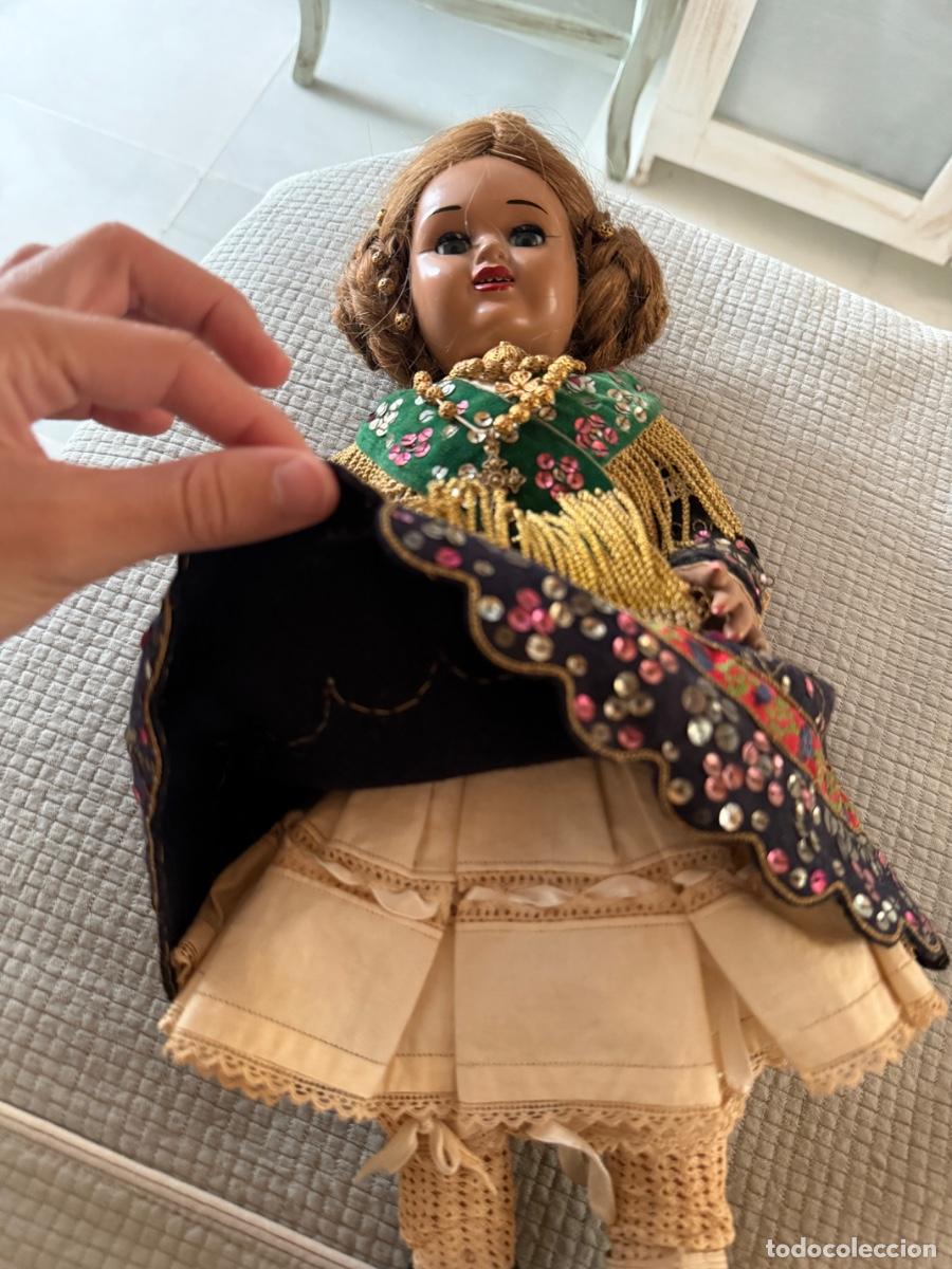 Mu&ntilde;eca espa&ntilde;ola clasica: Mu&ntilde;eca antigua fallera - Foto 3