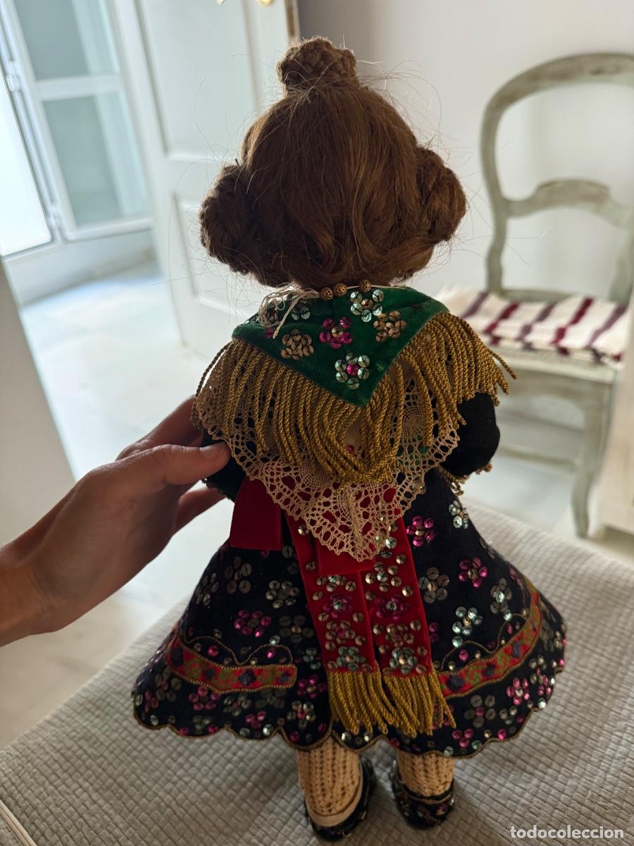 Mu&ntilde;eca espa&ntilde;ola clasica: Mu&ntilde;eca antigua fallera - Foto 5