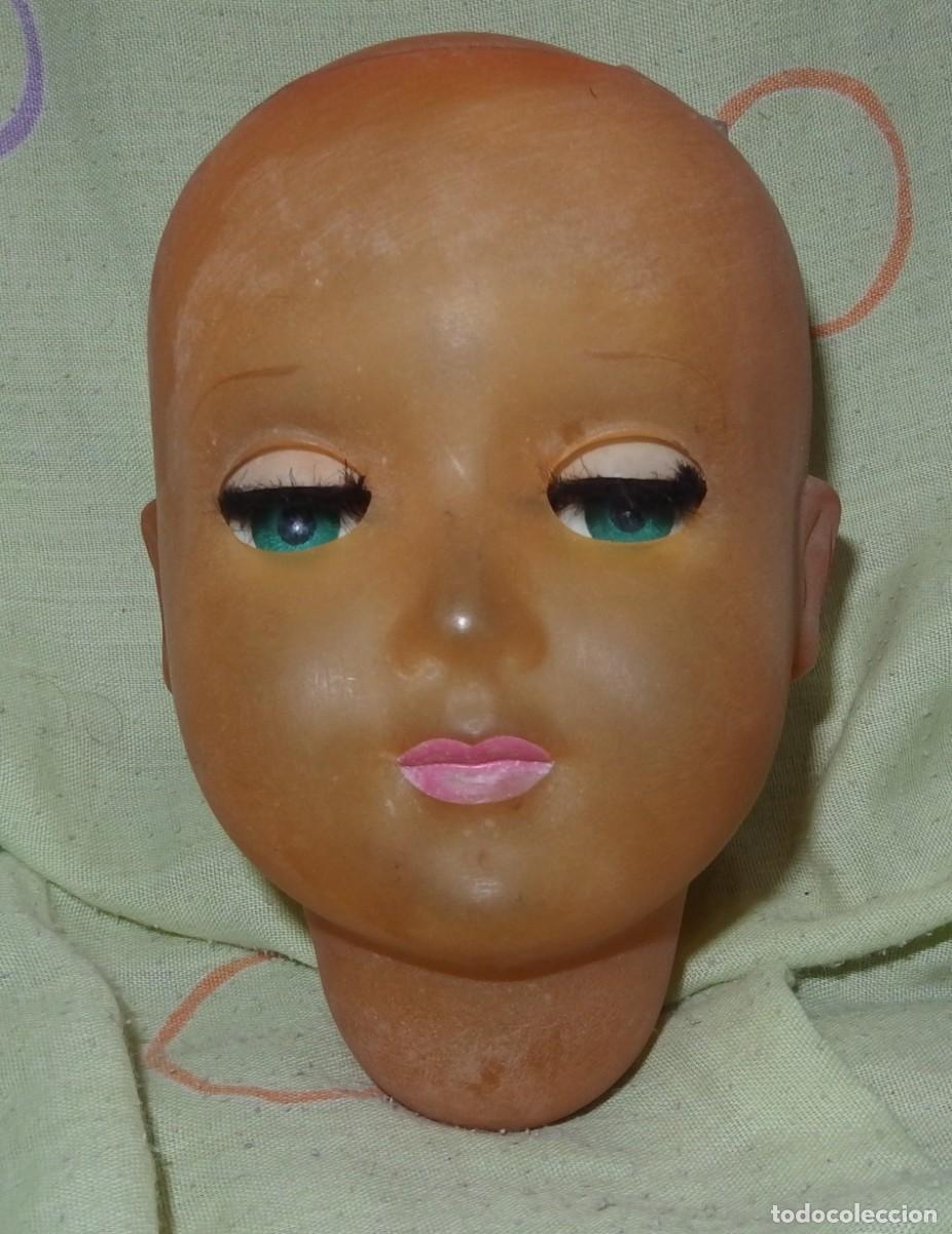 Mu&ntilde;eca espa&ntilde;ola clasica: CABEZA DE MARIOLA DE ICSA,A&Ntilde;OS 50 - Foto 1