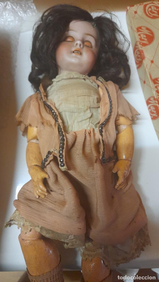 Mu&ntilde;eca espa&ntilde;ola clasica: MU&Ntilde;ECA DATADA EN EL 1900 MARCA MARY. MIDE 40 CMS - Foto 2