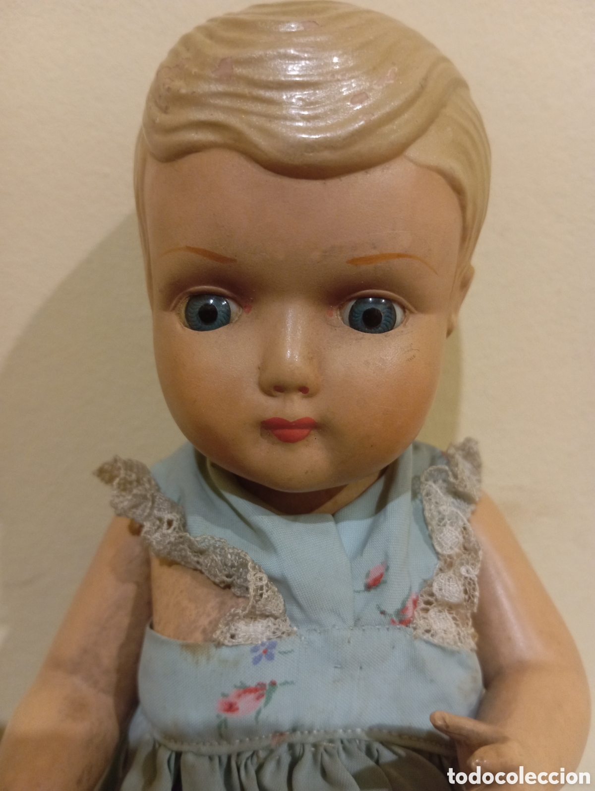 Mu&ntilde;eca espa&ntilde;ola clasica: Mu&ntilde;eca antigua marca icsa - Foto 2
