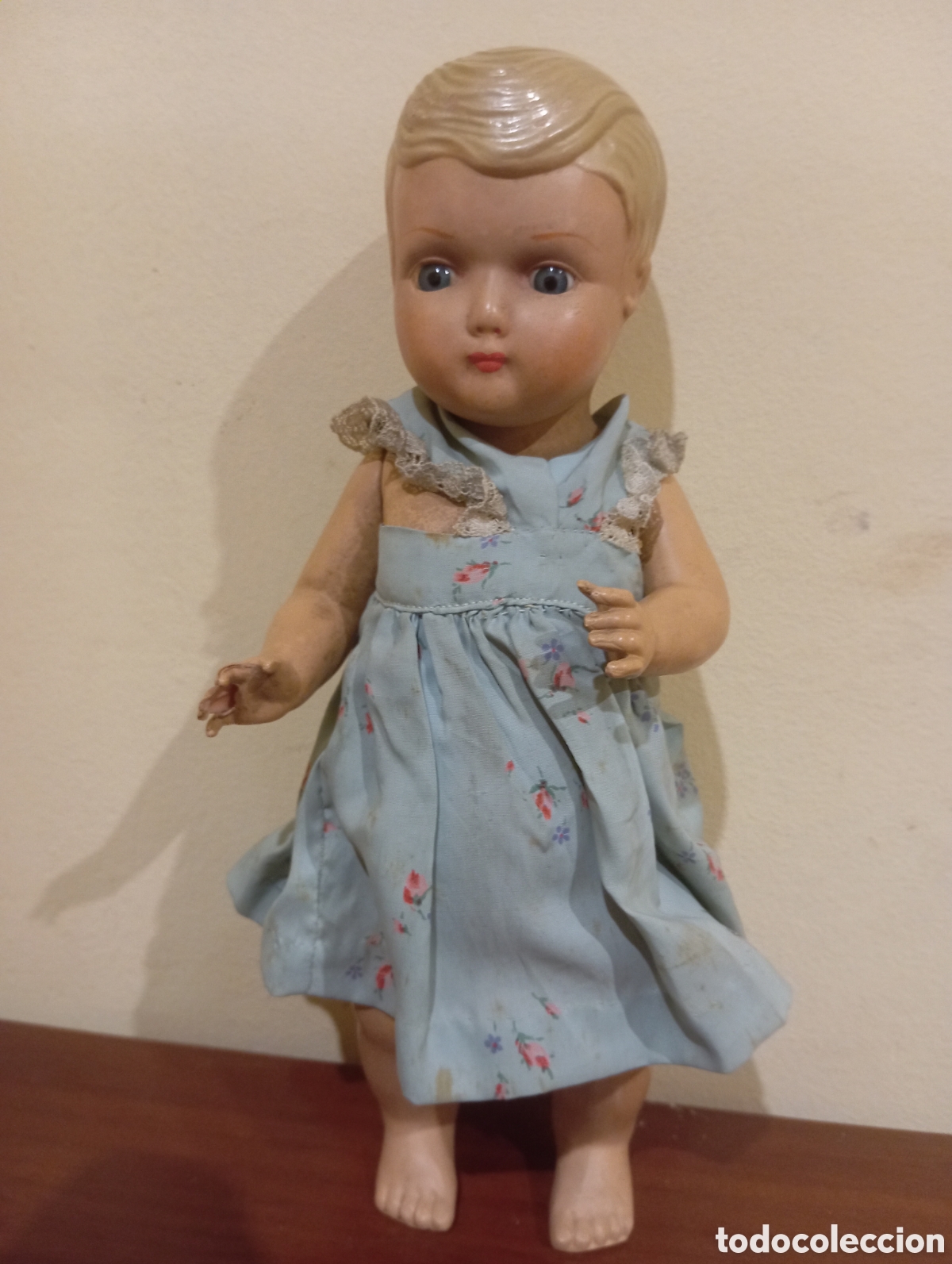 Mu&ntilde;eca espa&ntilde;ola clasica: Mu&ntilde;eca antigua marca icsa - Foto 1