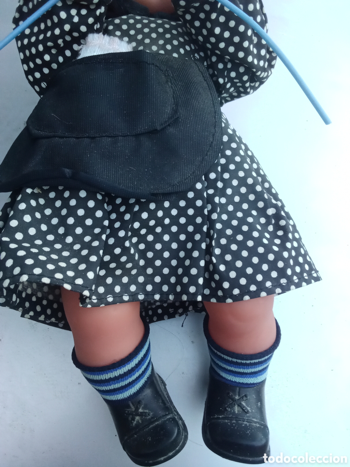 Mu&ntilde;eca espa&ntilde;ola clasica: MU&Ntilde;ECA TEJEDORA - CUERDA - 35 cm. - Foto 3