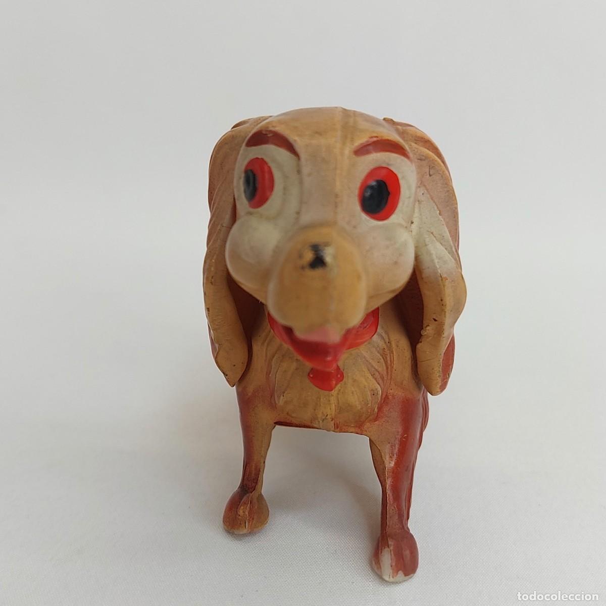 Mu&ntilde;eca espa&ntilde;ola clasica: PERRO DE LA DAMA Y EL VAGABUNDO DE CELULOIDE. MIDE UNOS 9cm DE LARGO. - Foto 2