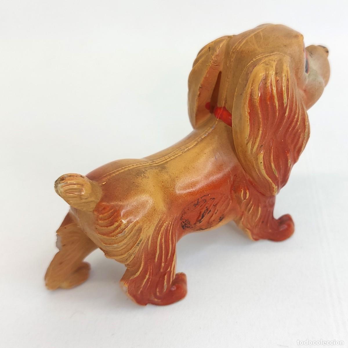 Mu&ntilde;eca espa&ntilde;ola clasica: PERRO DE LA DAMA Y EL VAGABUNDO DE CELULOIDE. MIDE UNOS 9cm DE LARGO. - Foto 3