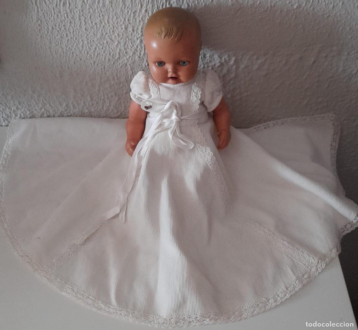 Mu&ntilde;eca espa&ntilde;ola clasica: ANTIGUO MU&Ntilde;ECO DE PASTA - Foto 1