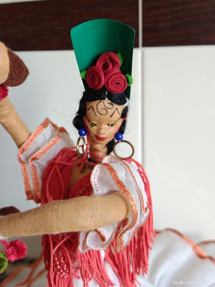 Mu&ntilde;eca espa&ntilde;ola clasica: Mu&ntilde;eca Klumpe Flamenca - Foto 3