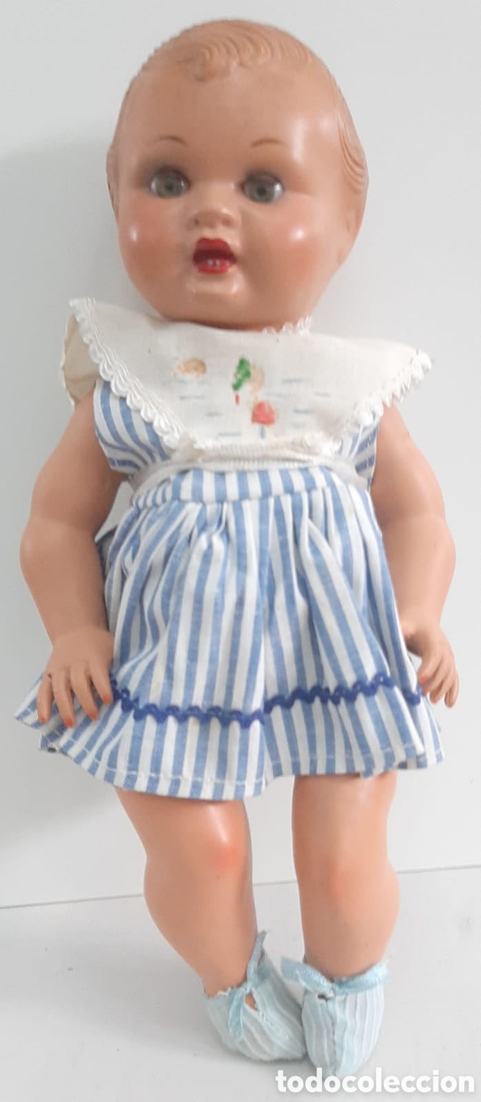 Mu&ntilde;eca espa&ntilde;ola clasica: ANTIGUO MU&Ntilde;ECO DE CELULOIDE - Foto 3