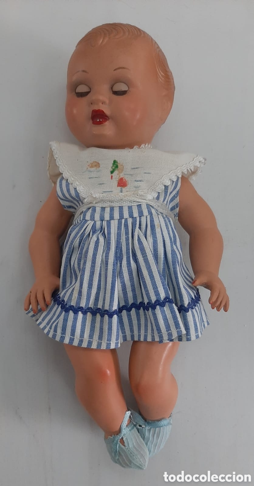 Mu&ntilde;eca espa&ntilde;ola clasica: ANTIGUO MU&Ntilde;ECO DE CELULOIDE - Foto 1