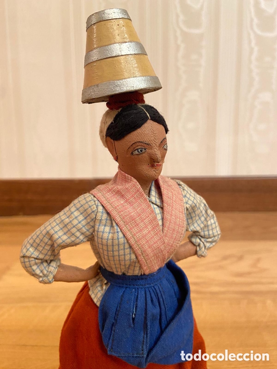 Mu&ntilde;eca espa&ntilde;ola clasica: Antigua mu&ntilde;eca de trapo - Foto 2