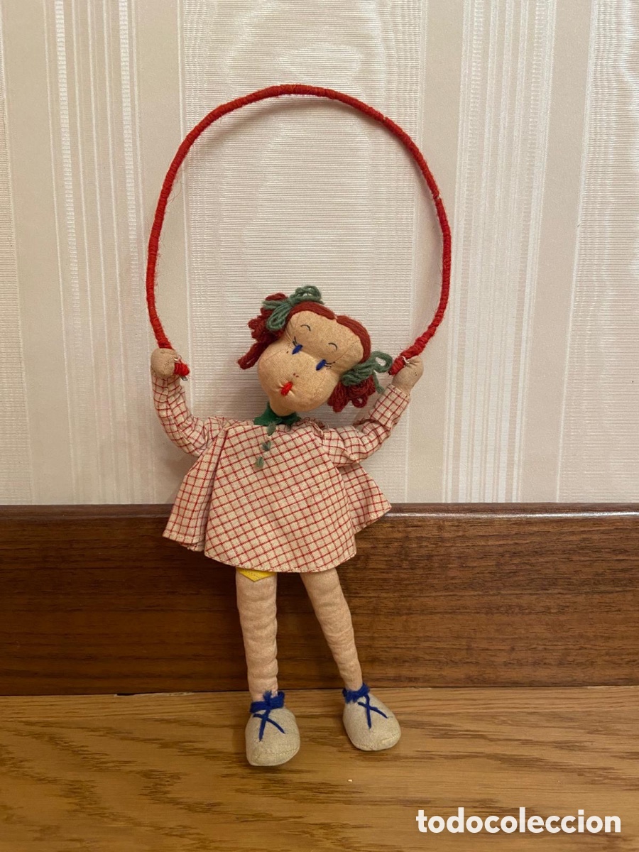Mu&ntilde;eca espa&ntilde;ola clasica: Antigua mu&ntilde;eca de trapo - Foto 1