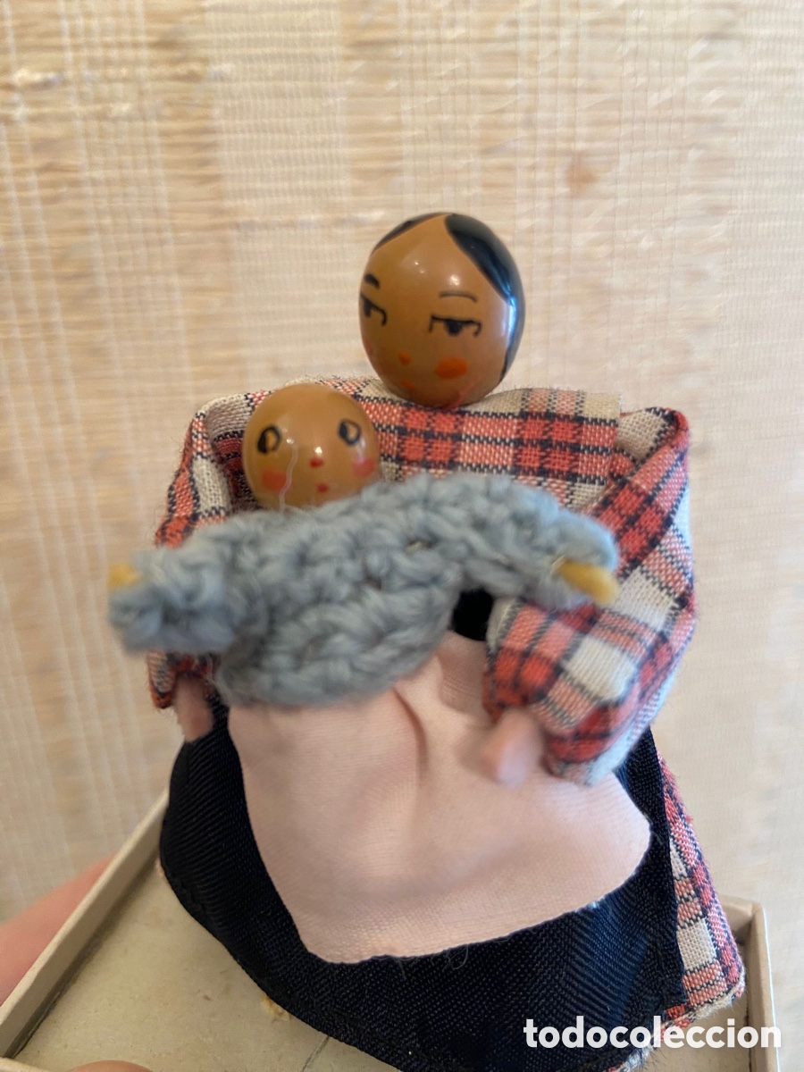 Mu&ntilde;eca espa&ntilde;ola clasica: Mu&ntilde;eca de ama con cr&iacute;a - Foto 1