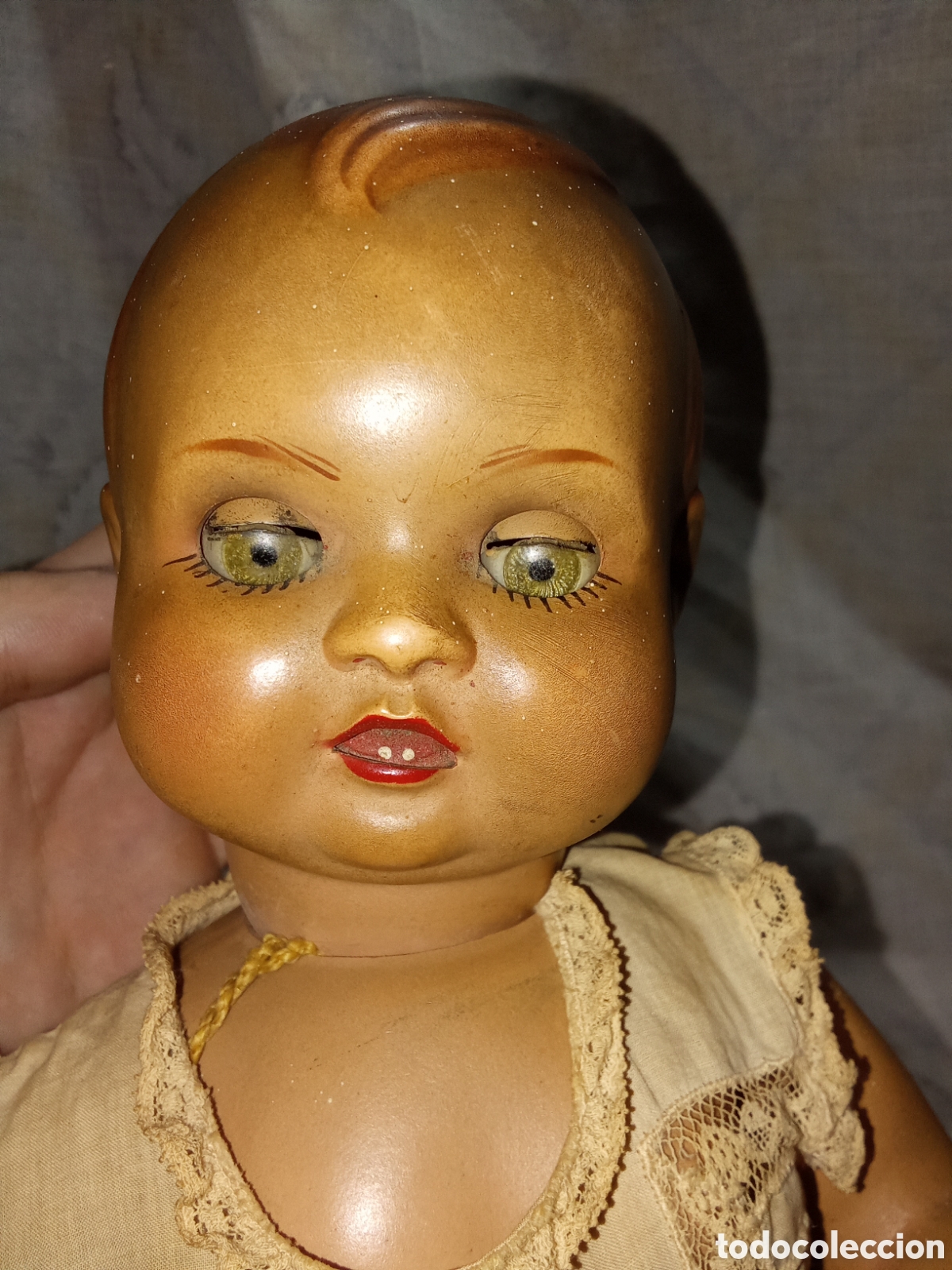 Mu&ntilde;eca espa&ntilde;ola clasica: ANTIGUA MU&Ntilde;ECA DIANA DE CELULOIDE - Foto 2