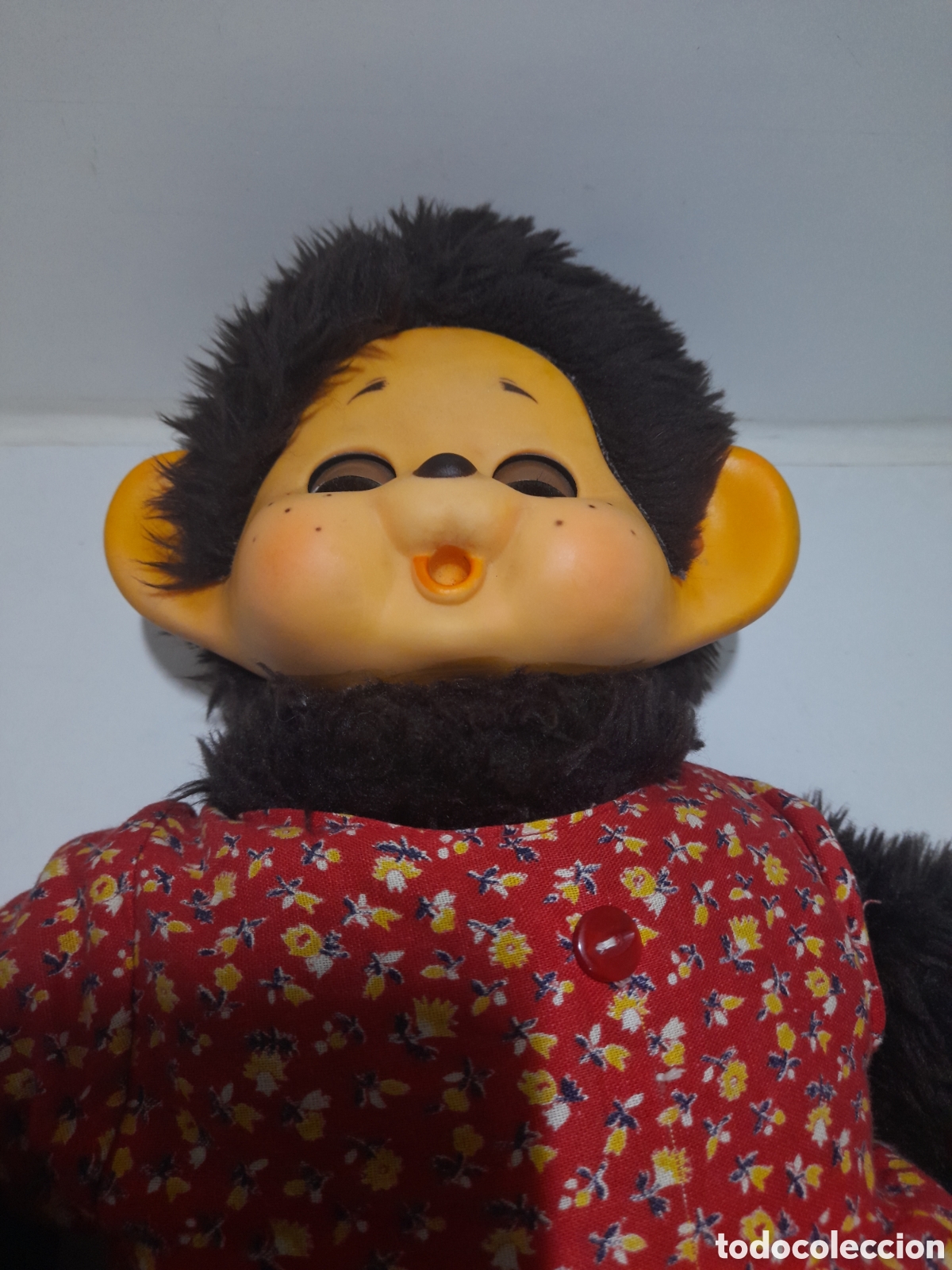 Mu&ntilde;eca espa&ntilde;ola clasica: Mu&ntilde;eco monchhichi con traje rojo - Foto 2