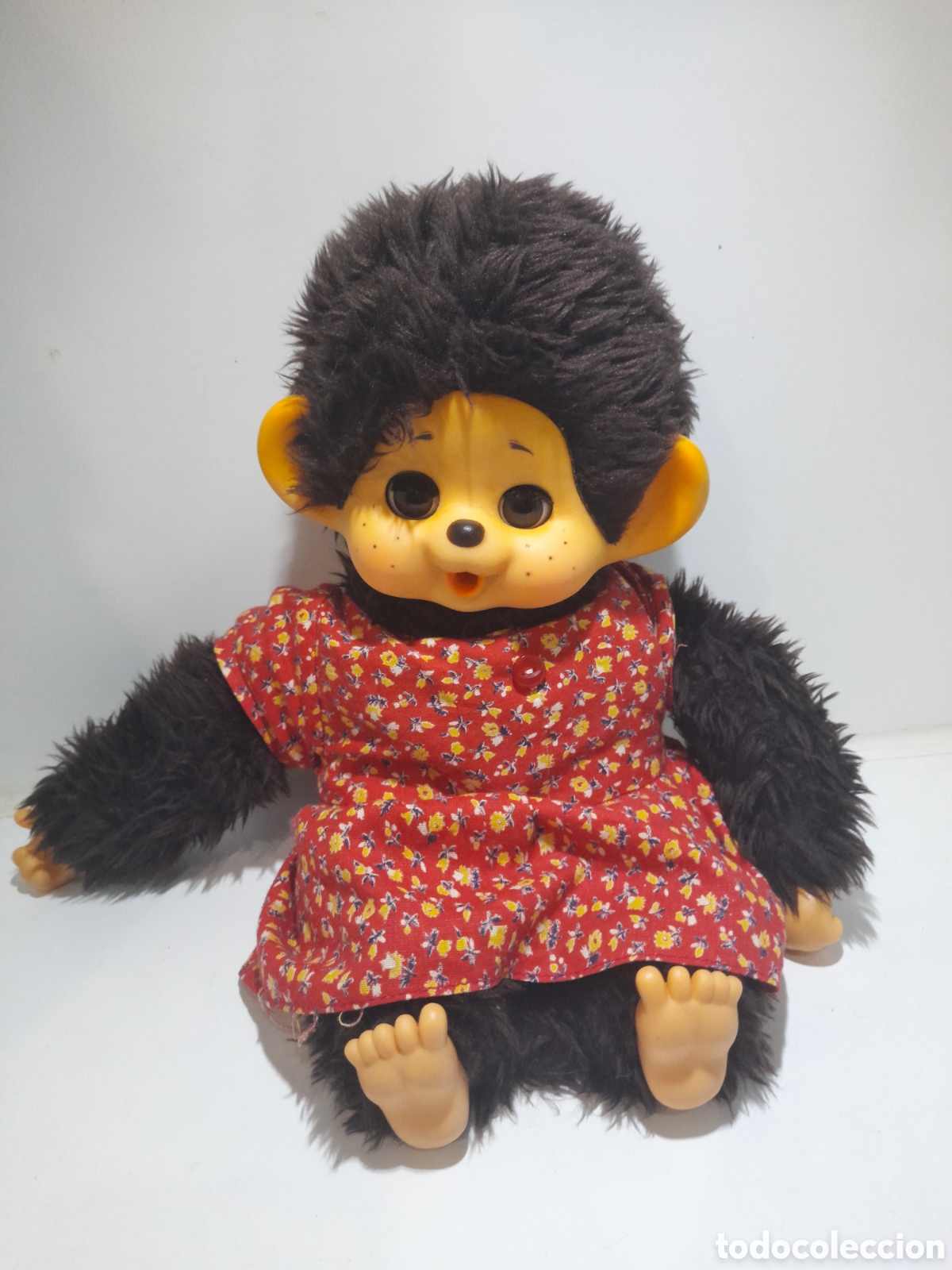 Mu&ntilde;eca espa&ntilde;ola clasica: Mu&ntilde;eco monchhichi con traje rojo - Foto 3