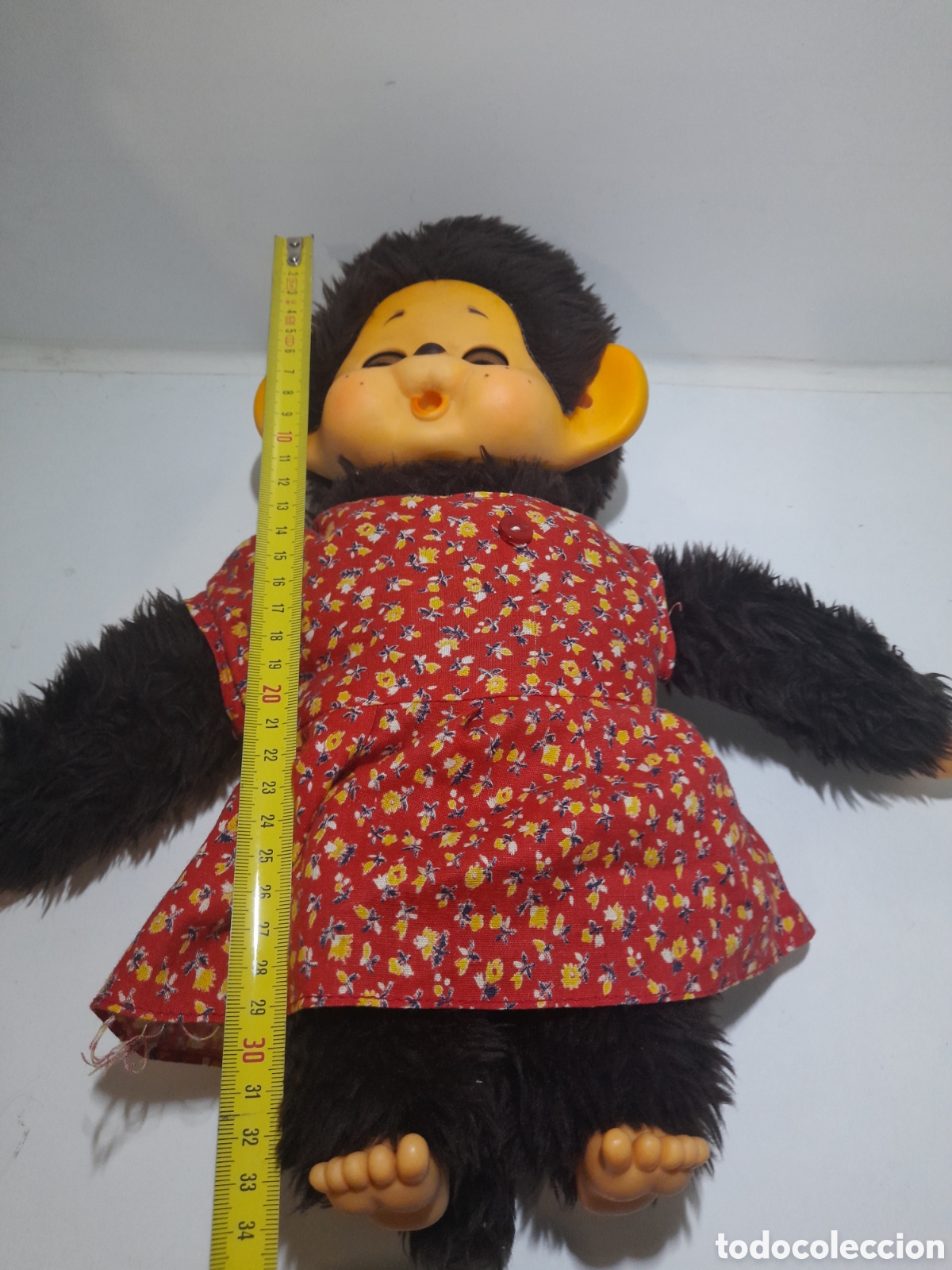 Mu&ntilde;eca espa&ntilde;ola clasica: Mu&ntilde;eco monchhichi con traje rojo - Foto 5