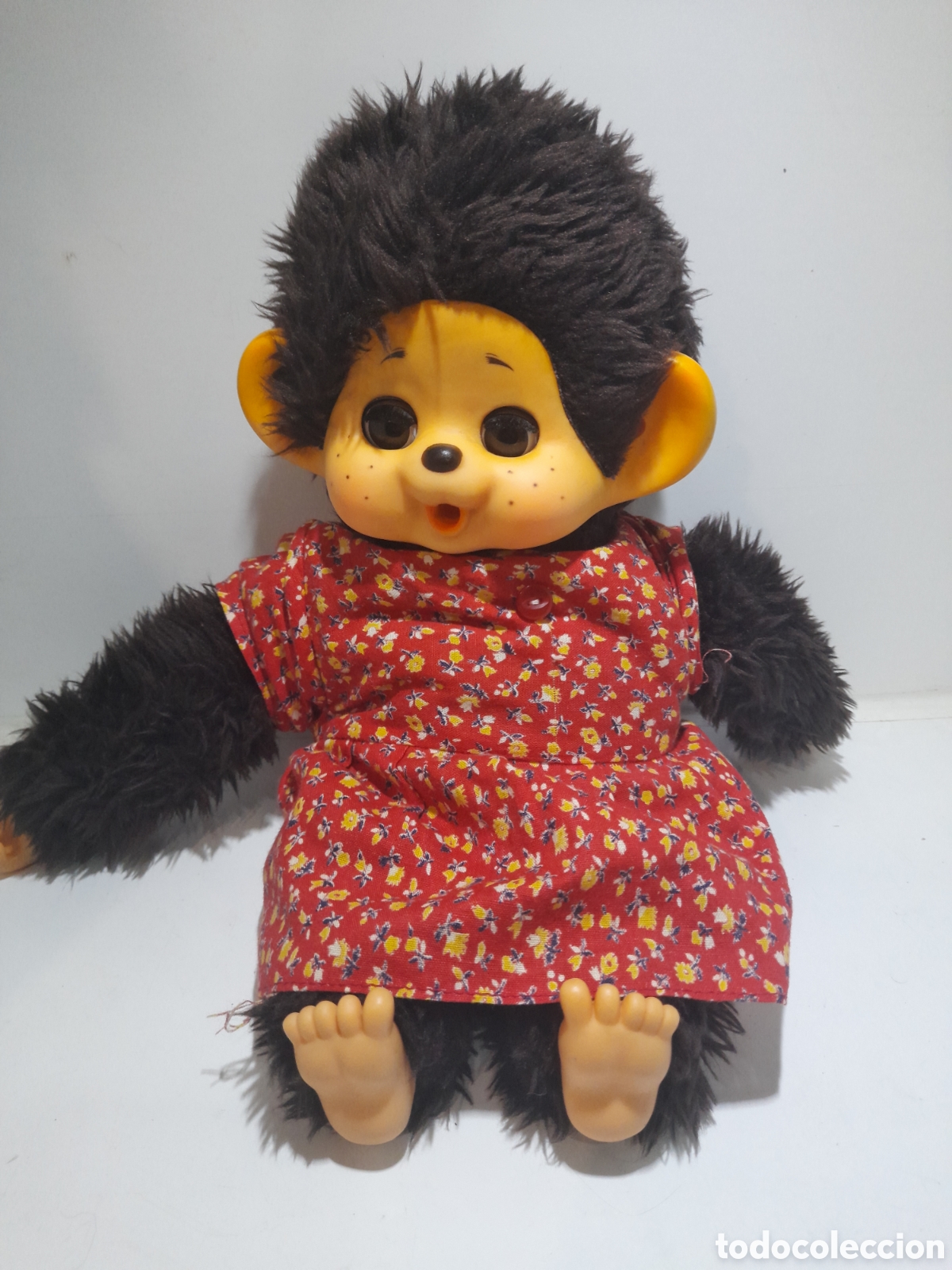 Mu&ntilde;eca espa&ntilde;ola clasica: Mu&ntilde;eco monchhichi con traje rojo - Foto 1