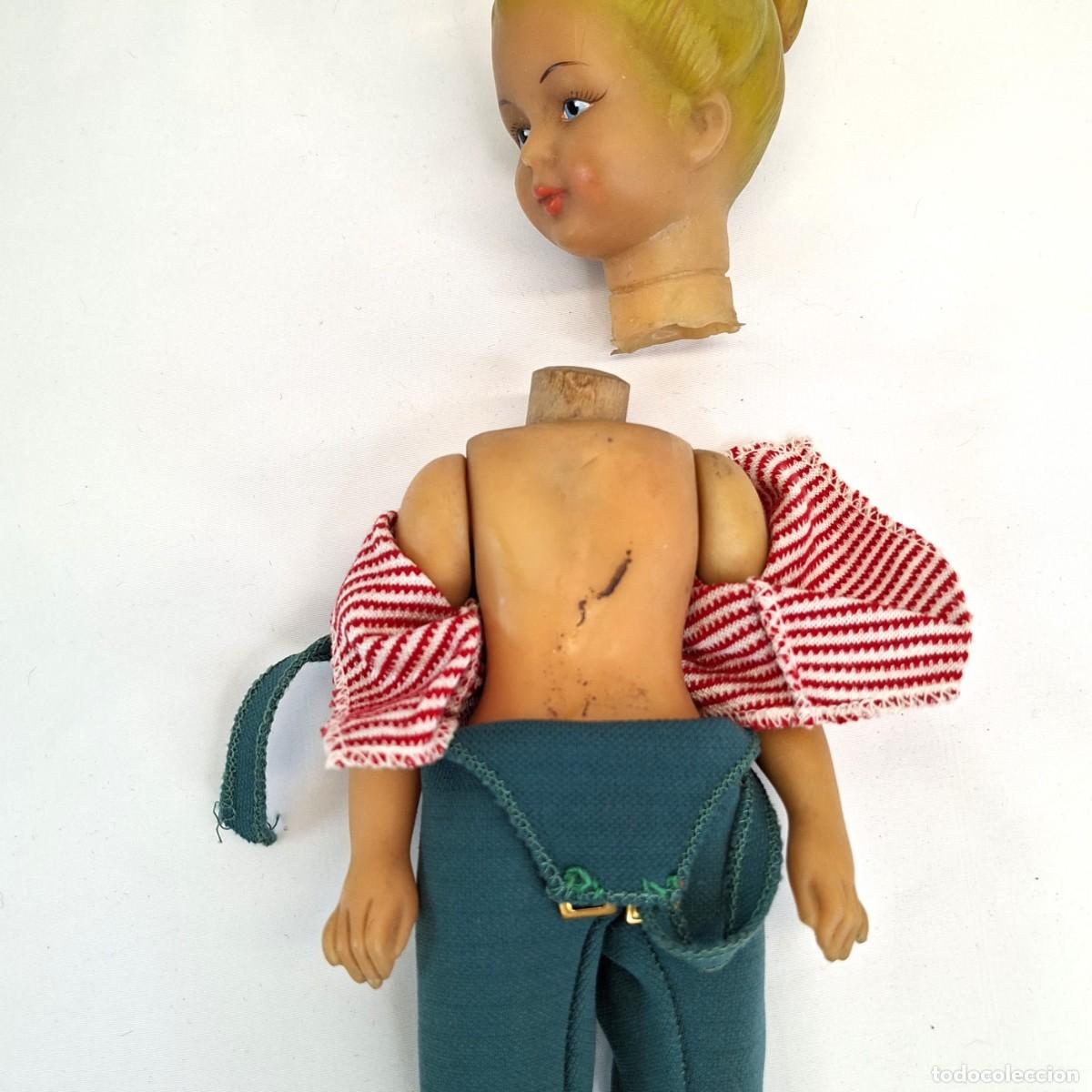Mu&ntilde;eca espa&ntilde;ola clasica: MU&Ntilde;ECA DE GOMA, MIDE UNOS 30cm. - Foto 4
