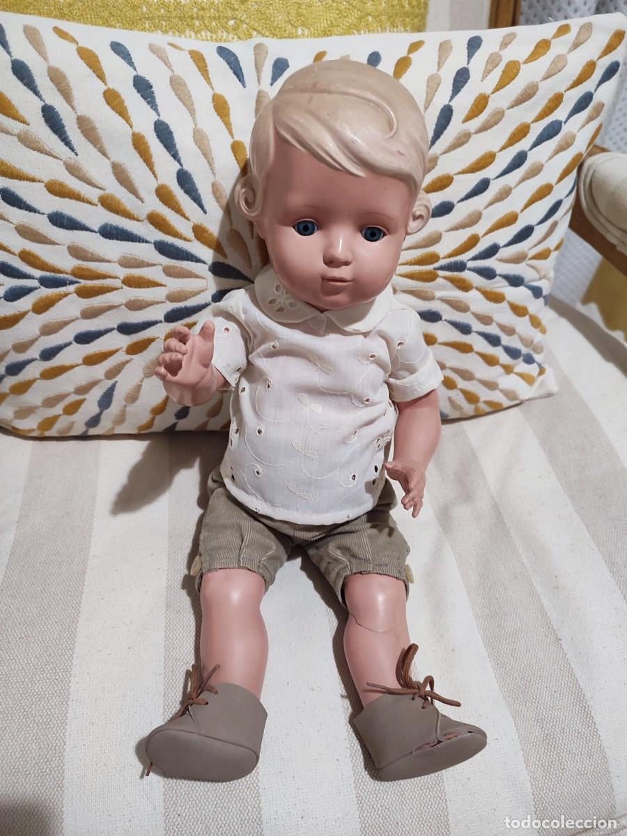 Mu&ntilde;eca espa&ntilde;ola clasica: Mu&ntilde;eco antiguo celuloide ( la tortuga) - Foto 1