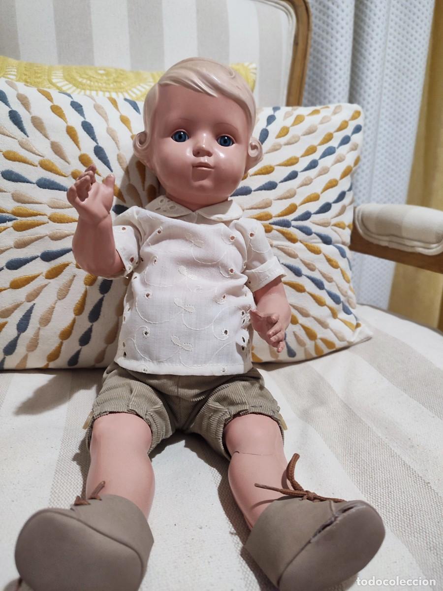 Mu&ntilde;eca espa&ntilde;ola clasica: Mu&ntilde;eco antiguo celuloide ( la tortuga) - Foto 2