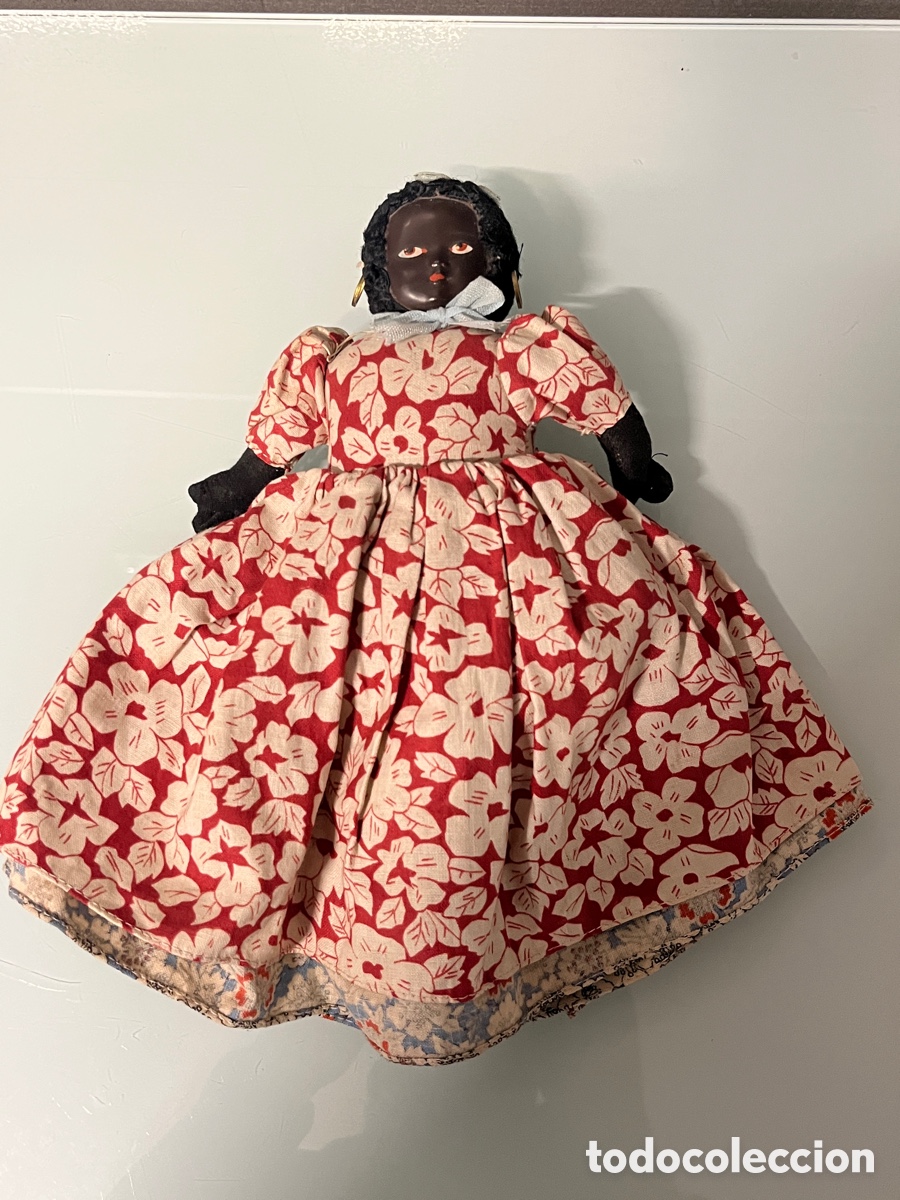 Mu&ntilde;eca espa&ntilde;ola clasica: Mu&ntilde;eca intercambiable doble,de celuloide,a&ntilde;os 40 - Foto 3