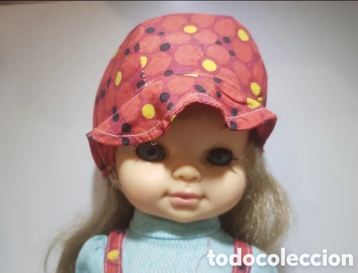 Mu&ntilde;eca espa&ntilde;ola clasica: Mu&ntilde;eca antigua bb con pelo y gorra - Foto 5
