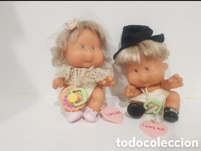 Mu&ntilde;eca espa&ntilde;ola clasica: Pareja de mu&ntilde;ecas polilla - Foto 1