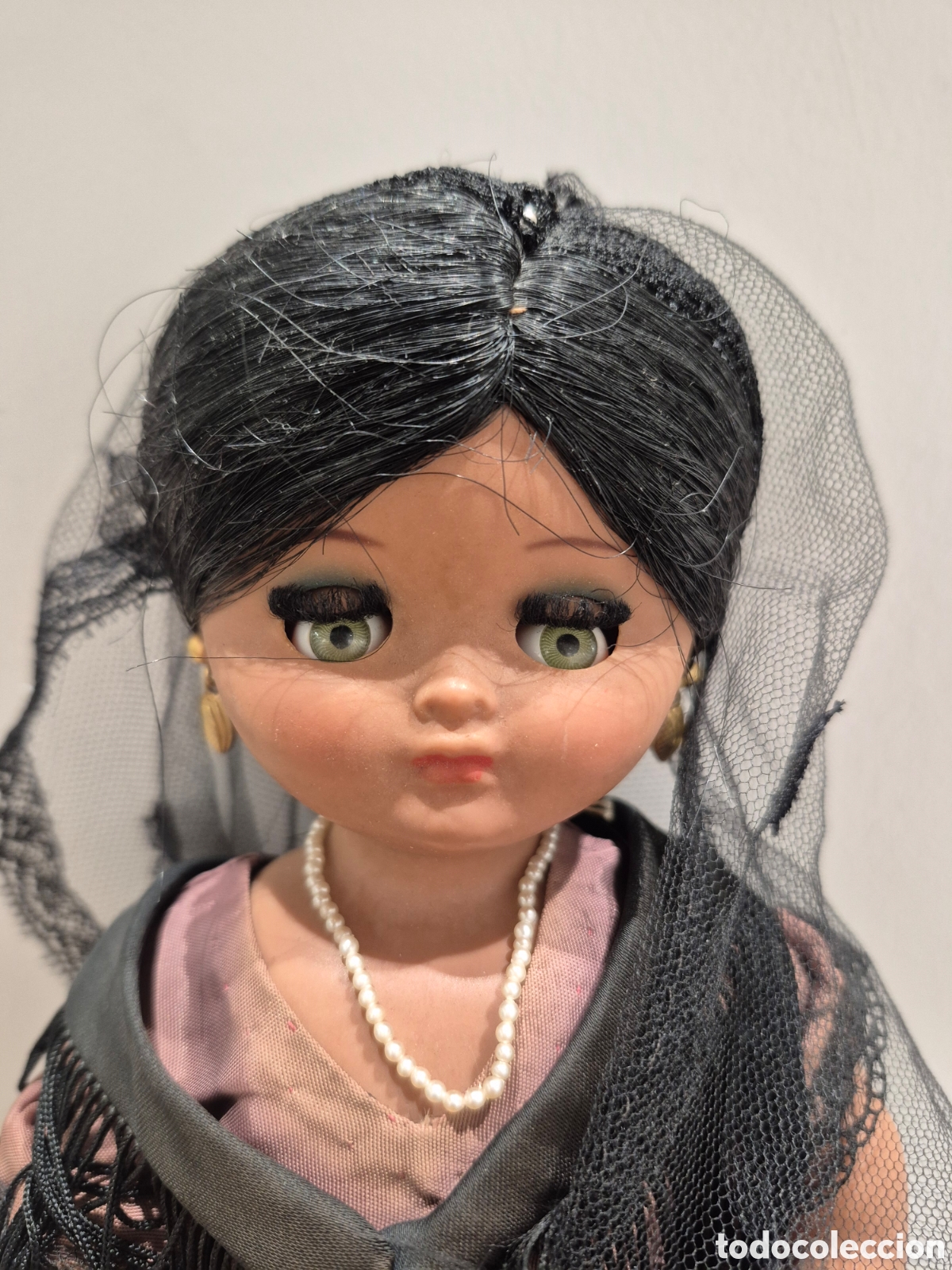 Mu&ntilde;eca espa&ntilde;ola clasica: Mu&ntilde;eca de celuloide Linda Pirula - Foto 1