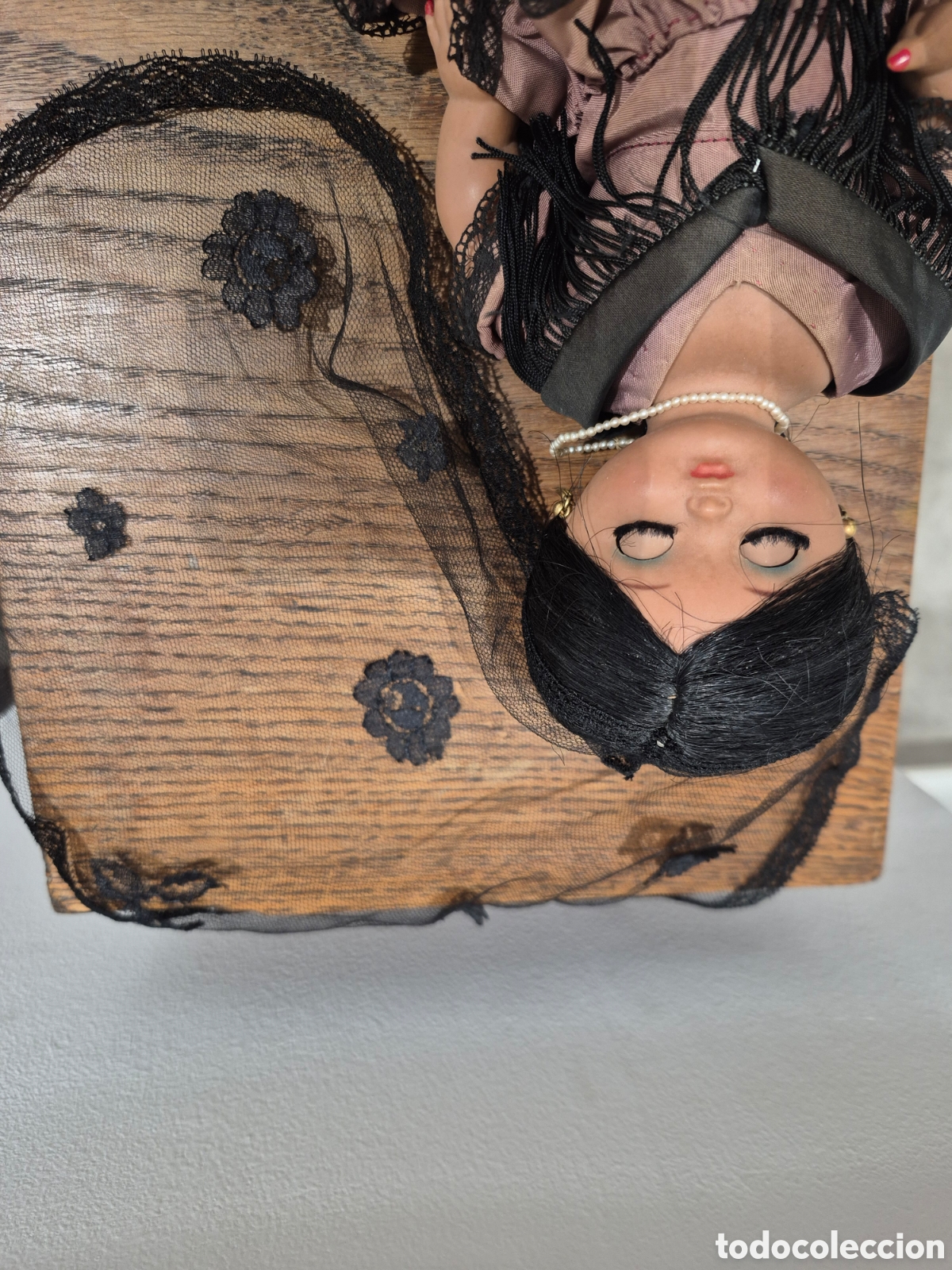 Mu&ntilde;eca espa&ntilde;ola clasica: Mu&ntilde;eca de celuloide Linda Pirula - Foto 3