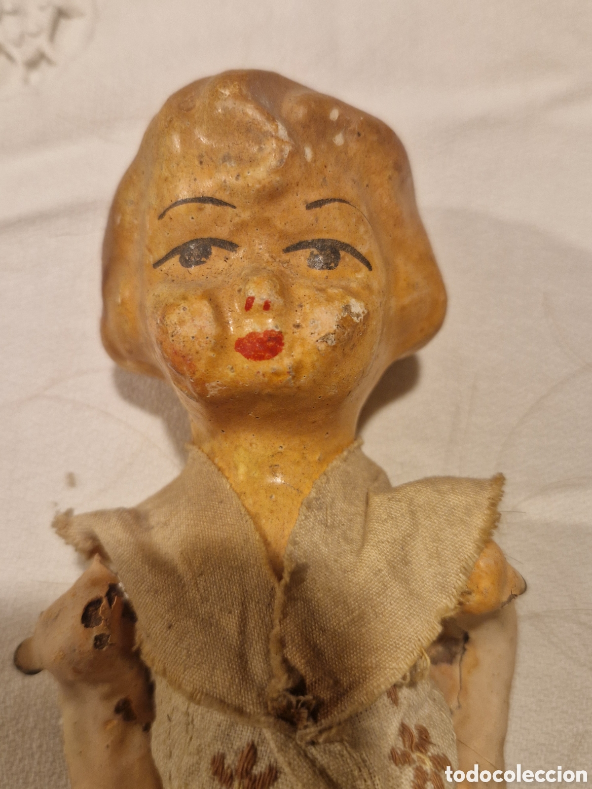 Mu&ntilde;eca espa&ntilde;ola clasica: Lote de dos mu&ntilde;ecas antiguas - Foto 7