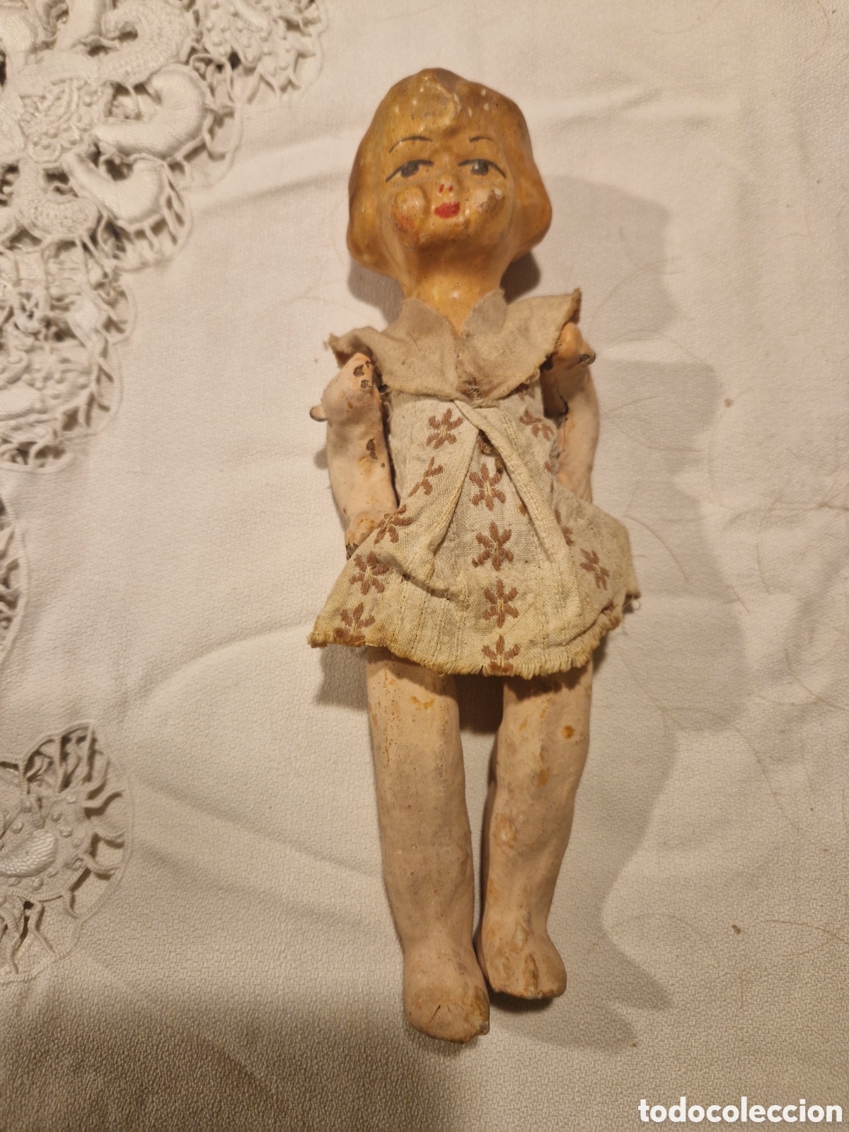 Mu&ntilde;eca espa&ntilde;ola clasica: Lote de dos mu&ntilde;ecas antiguas - Foto 8