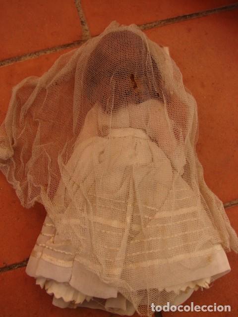 Mu&ntilde;eca espa&ntilde;ola clasica: ANTIGUA MU&Ntilde;ECA DE COMUNI&Oacute;N EN CELULOIDE - Foto 2
