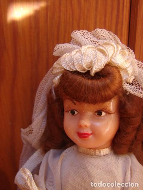 Mu&ntilde;eca espa&ntilde;ola clasica: ANTIGUA MU&Ntilde;ECA DE COMUNI&Oacute;N EN CELULOIDE - Foto 3