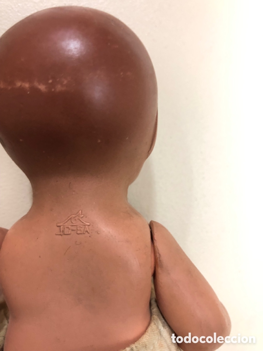 Mu&ntilde;eca espa&ntilde;ola clasica: Mu&ntilde;ecos bebe antiguos de celuloide - Foto 2