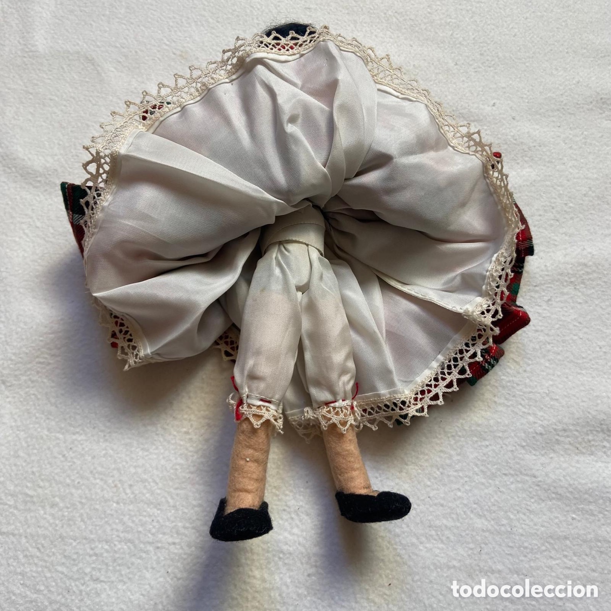 Mu&ntilde;eca espa&ntilde;ola clasica: Mu&ntilde;eca antigua de trapo - Foto 3