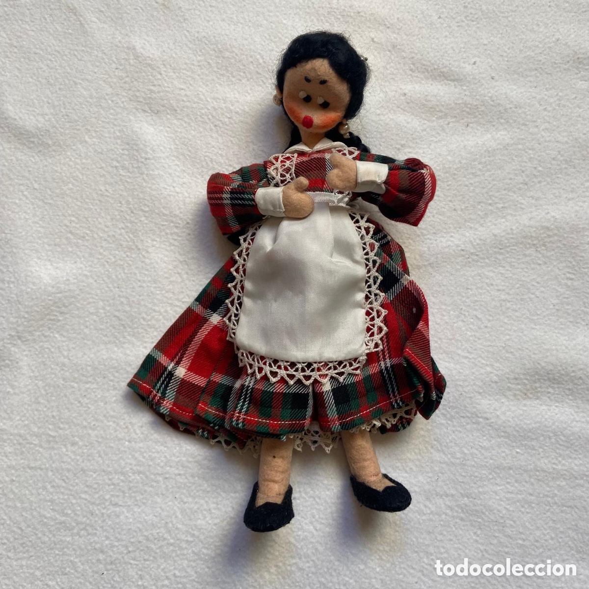 Mu&ntilde;eca espa&ntilde;ola clasica: Mu&ntilde;eca antigua de trapo - Foto 1