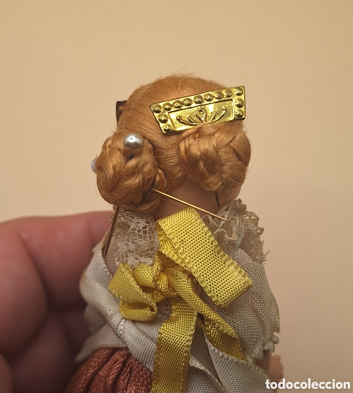 Mu&ntilde;eca espa&ntilde;ola clasica: Antigua Mu&ntilde;eca Fallera de Celuloide - Foto 12