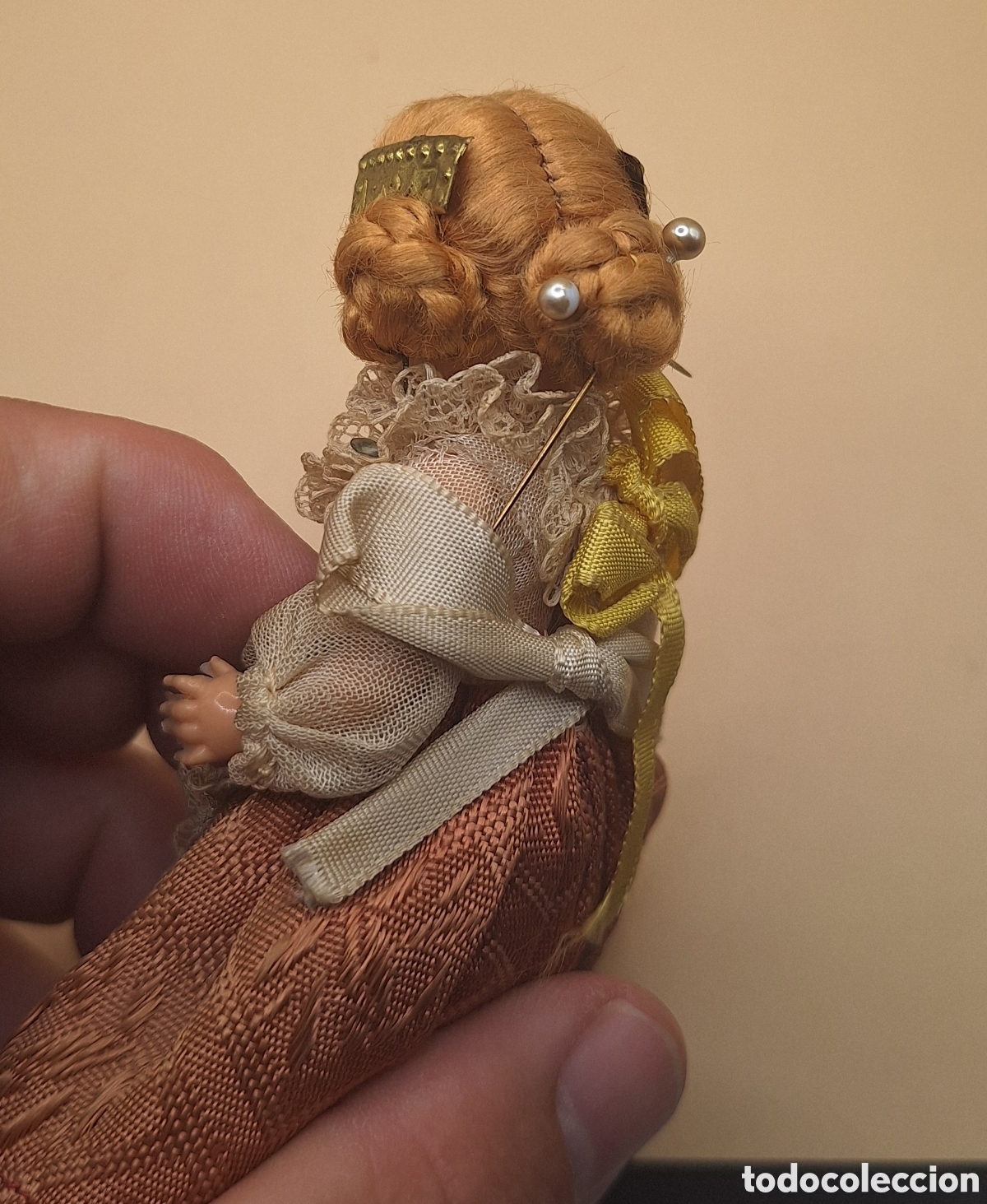 Mu&ntilde;eca espa&ntilde;ola clasica: Antigua Mu&ntilde;eca Fallera de Celuloide - Foto 13