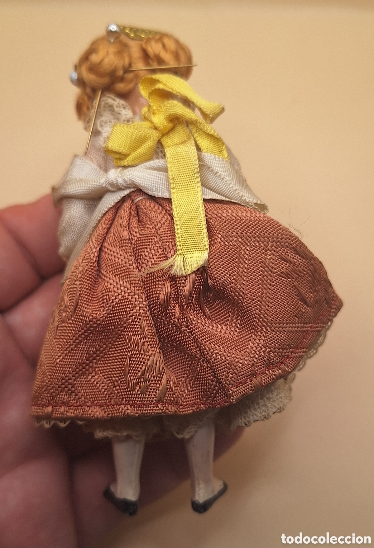 Mu&ntilde;eca espa&ntilde;ola clasica: Antigua Mu&ntilde;eca Fallera de Celuloide - Foto 14