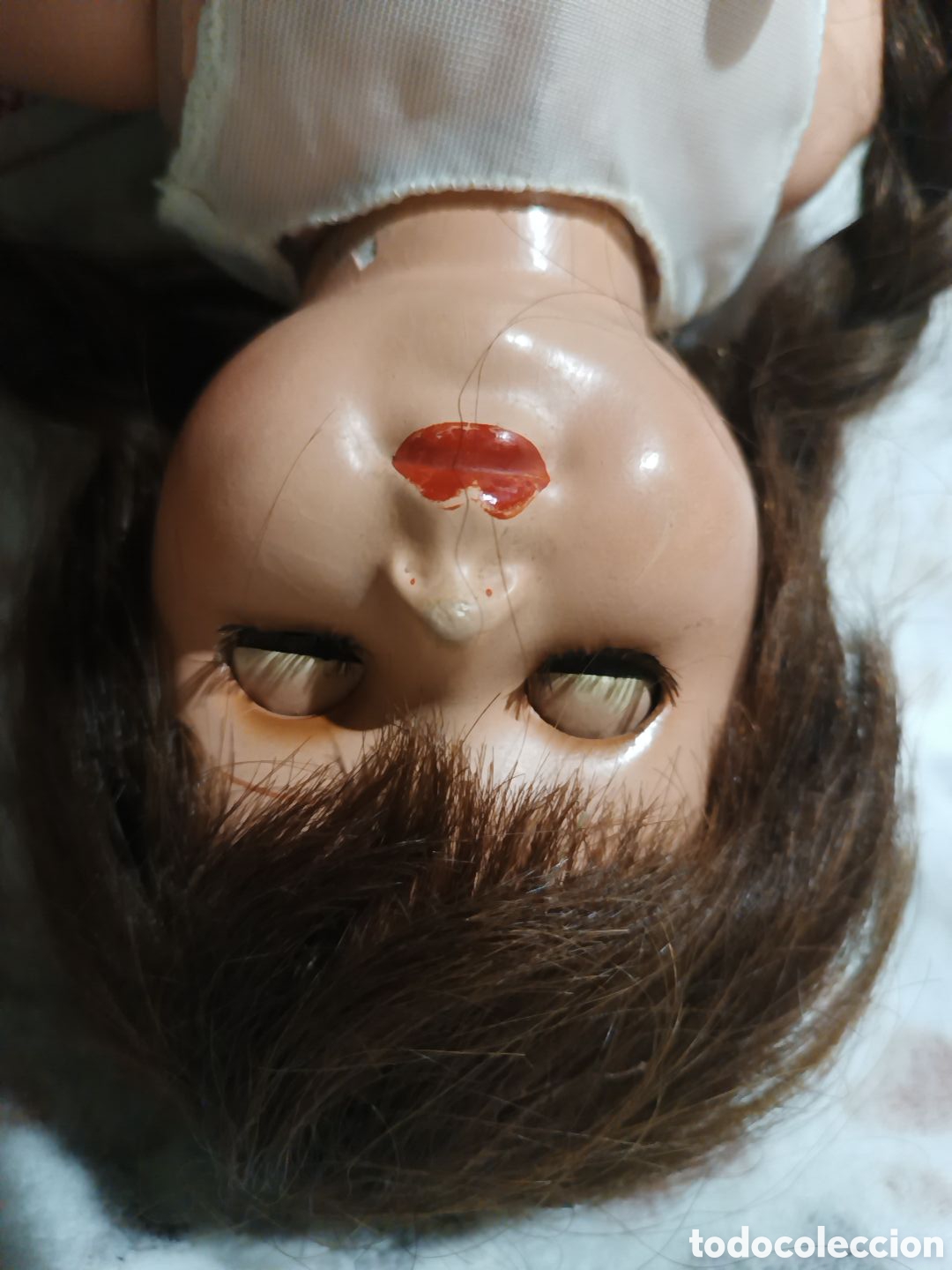 Mu&ntilde;eca espa&ntilde;ola clasica: Mu&ntilde;eca antigua de cart&oacute;n pasta - Foto 16