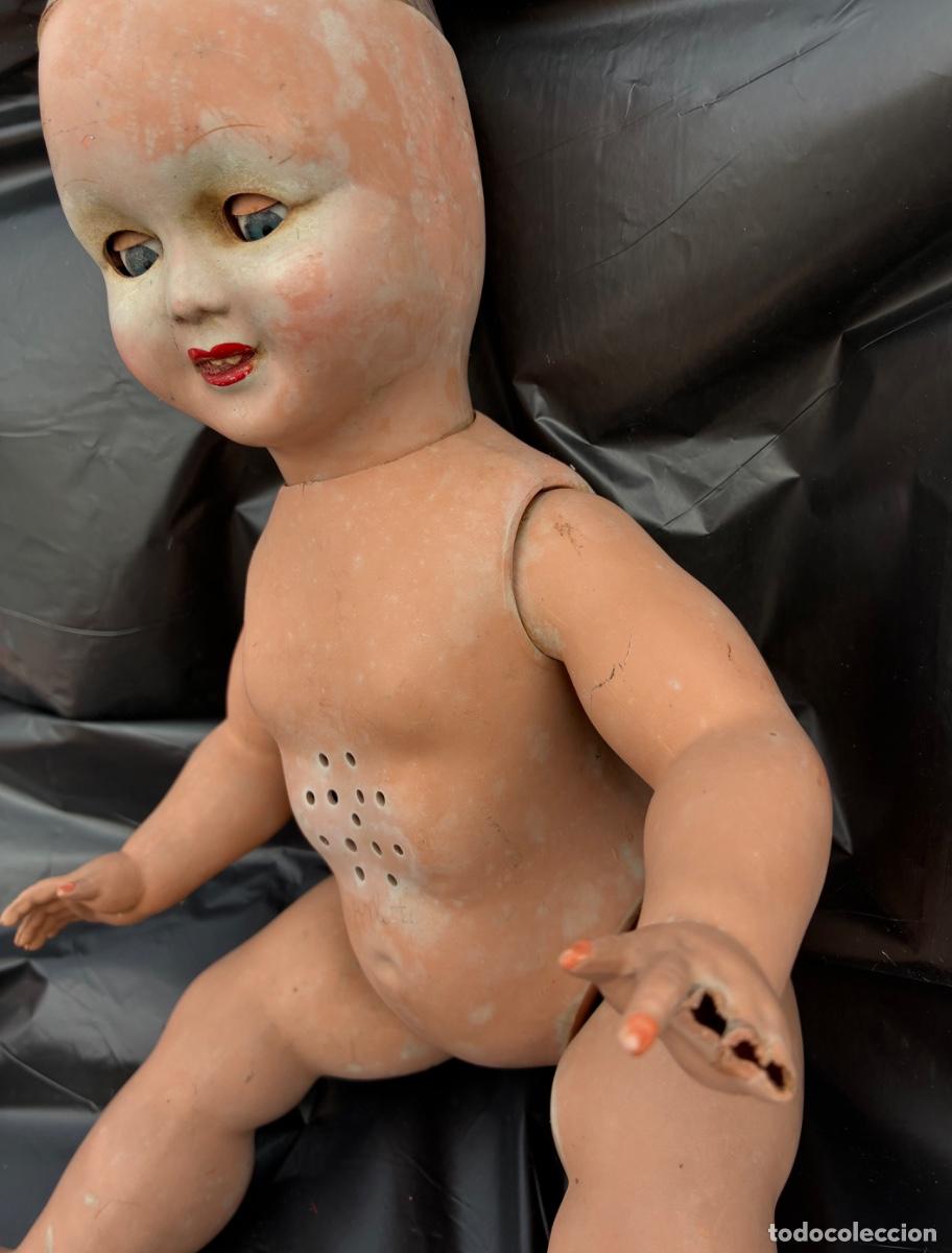 Mu&ntilde;eca espa&ntilde;ola clasica: Mu&ntilde;eca antigua francesa para restaurar - Foto 3