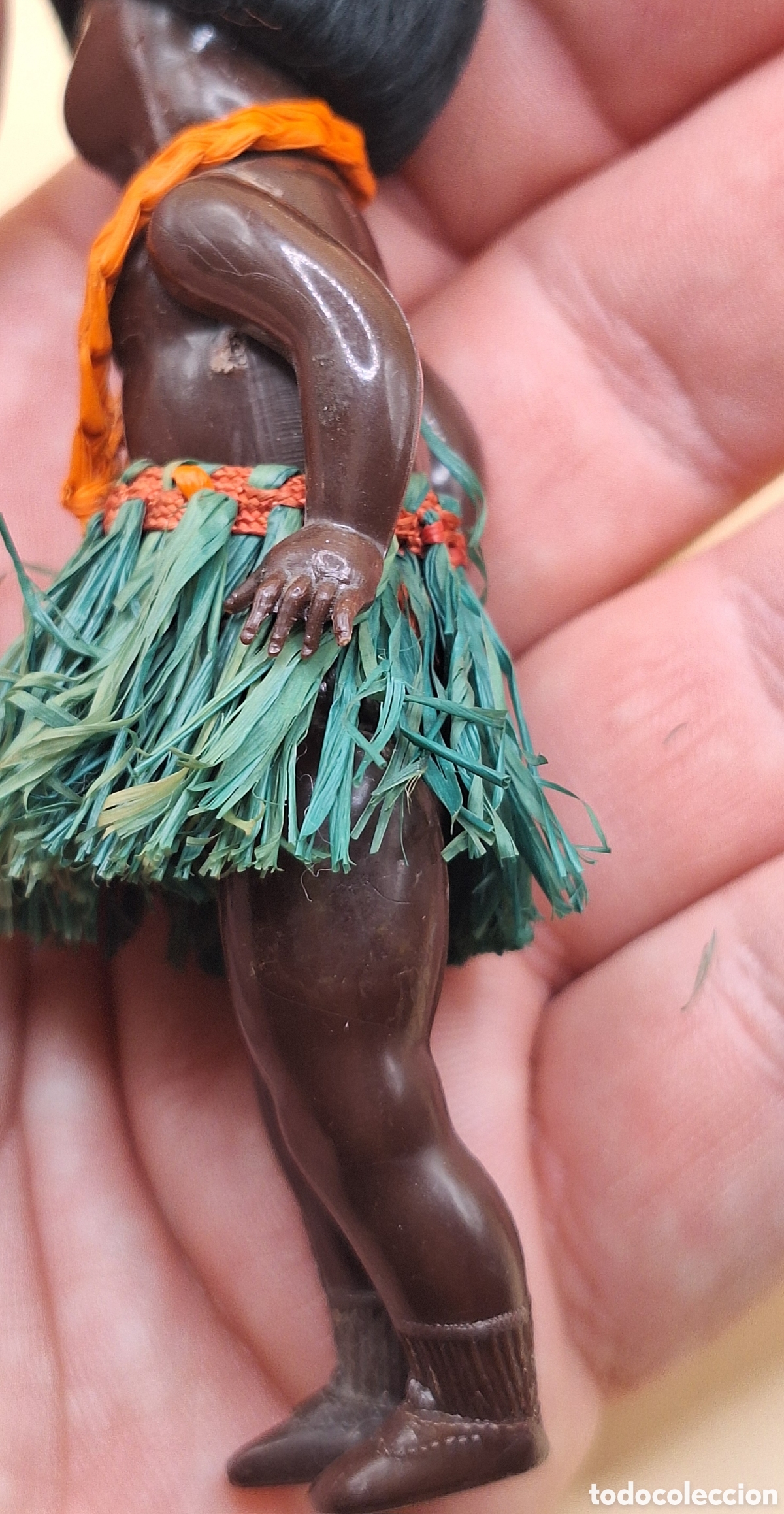 Mu&ntilde;eca espa&ntilde;ola clasica: Antigua Mu&ntilde;eca Negrita de Celuloide - Foto 15